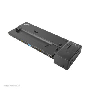 Estación de acoplamiento Lenovo 40AG0090US, VGA / DP / DVI-D/ USB / 3.5MM / LAN.