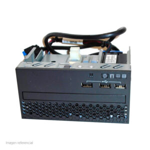 Panel frontal Lenovo 00YD070, 3 USB, Display LCD, para System x3650 M5.