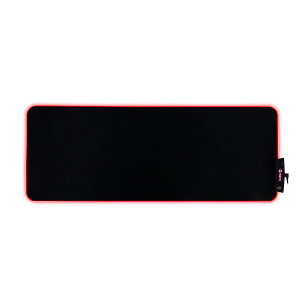 Mouse pad gamer TEROS TE-3013G, RGB, USB a tipo C, negro - Imagen 6