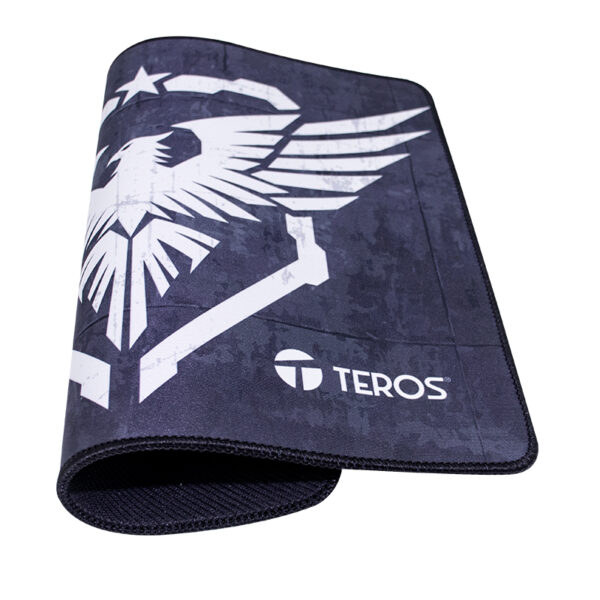 Mouse pad TEROS TE-3014S, negro con diseño - Imagen 2