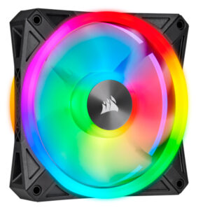 Fan Corsair QL120 RGB, 12 cm, 525 - 1500 ±10% RPM, 6V - 13.2V, PWM Control.