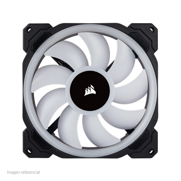 Fan Corsair LL140 RGB, 14 cm, 1300 RPM, 13.2 VDC, 4 pines, PWM Control. - Imagen 3