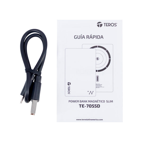 Powerbank TEROS TE-7055D, 5000 mAh, (3,85 V/19.35 Wh) - Imagen 2