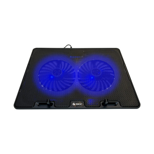 Cooler TEROS TE-7020N, compatible con notebooks de hasta 15.6", 2 fan de 12cm - Imagen 7