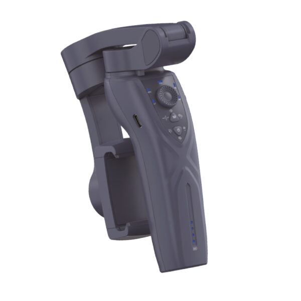 Estabilizador de Cardan, para teléfono, bluetooth inalámbrico de 3 ejes, negro - Imagen 2