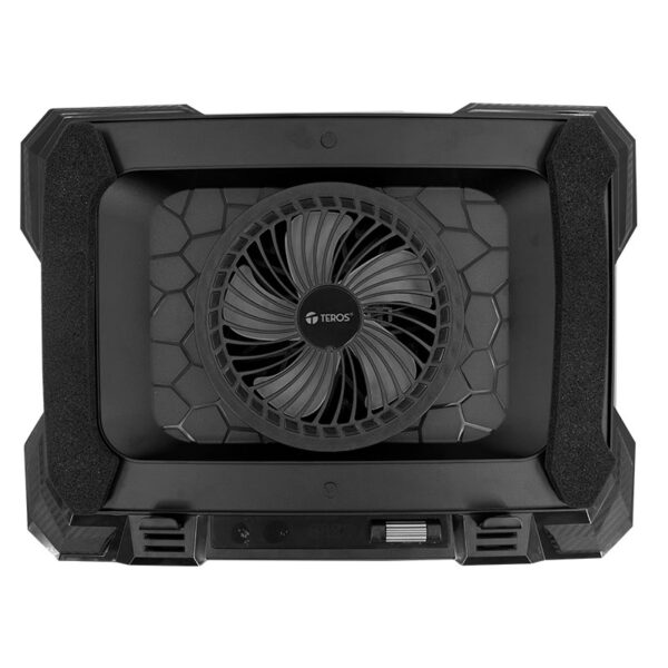 Cooler TEROS TE-7133N RGB, compatible con notebooks de 14" hasta 19" - Imagen 5