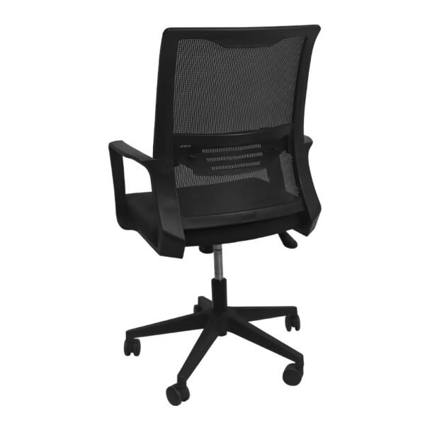 Silla giratoria de oficina TEROS TE-8127N, material Nylon, base de plástica - Imagen 2