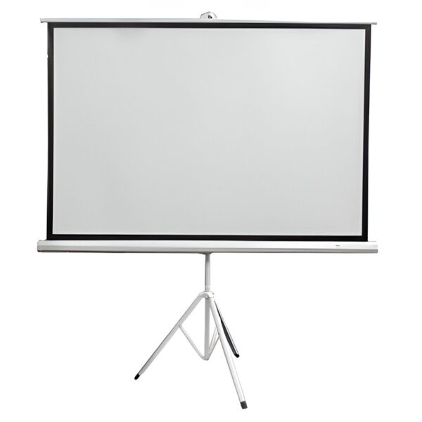 Ecran con Tripode TEROS TE-9063W, 1.56 x 1.17 metros, 4:3 (80"), blanco mate.