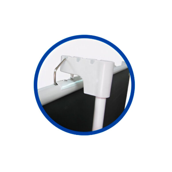 Ecran con Tripode TEROS TE-9063W, 1.56 x 1.17 metros, 4:3 (80"), blanco mate. - Imagen 5