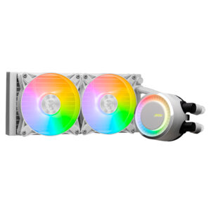 Refrigeracion líquida MSI MAG CORELIQUID E240 / Cantidad de ventiladores: 2, Color Blanco
