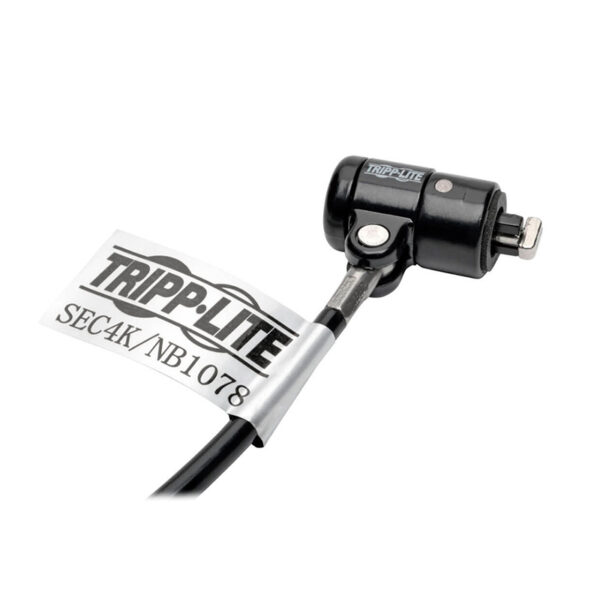 Cable de Seguridad con llave para Laptop Tripp-Lite SEC4K, 1.22 m, negro. - Imagen 2