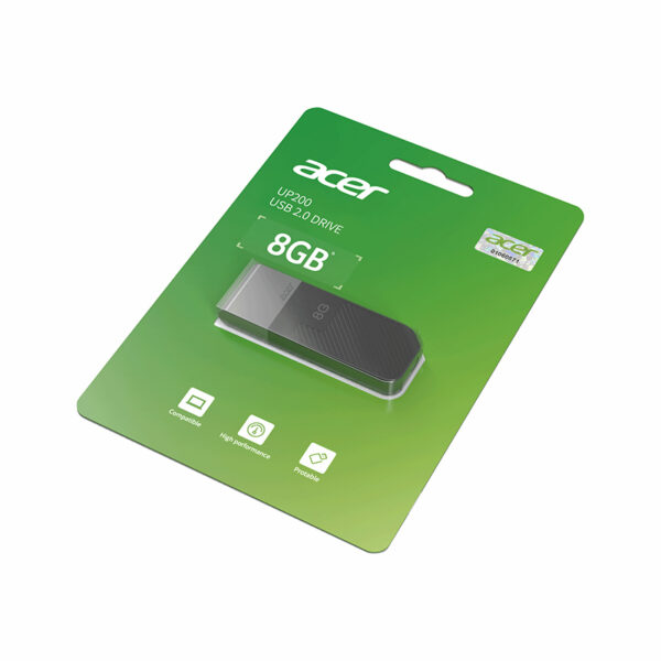 Memoria Flash USB ACER UP200 8GB, Interfaz USB 2.0 - Imagen 2