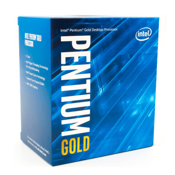 Procesador Intel Pentium® Gold 4.10GHz 4MB SmartCache LGA1200, 58W, 10nm