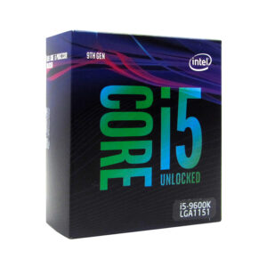 Procesador Intel Core i5-9600K, 3.70 GHz, 9 MB Caché L3, LGA1151, 95W, 14 nm.