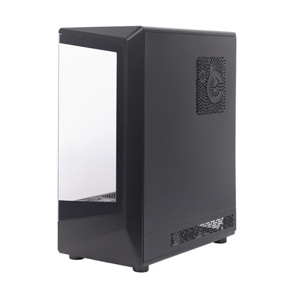 Case gamer TEROS TE-1321G, Mid Tower, USB 3.0 / USB 2.0, audio, ventilador ARGB, negro - Imagen 3