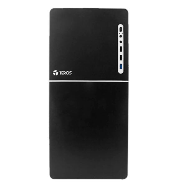 Case TEROS TE-1038S, Factor de forma ATX, 250 W, USB 3.0 / 2.0, audio, negro. - Imagen 2