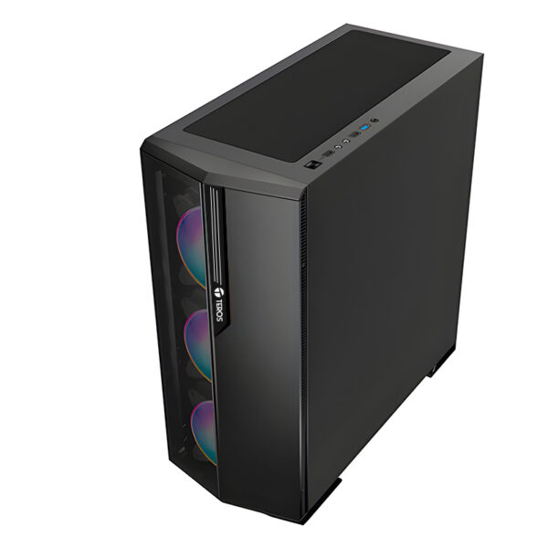 Case Gamer Teros TE1175N, Mid Tower, Negro, USB 3.0, USB 2.0, Audio. - Imagen 3