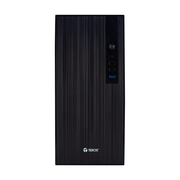 Case TEROS TE-1034S, Mini Tower ATX, 250 W, USB 3.0 / 2.0, audio HD, negro - Imagen 6