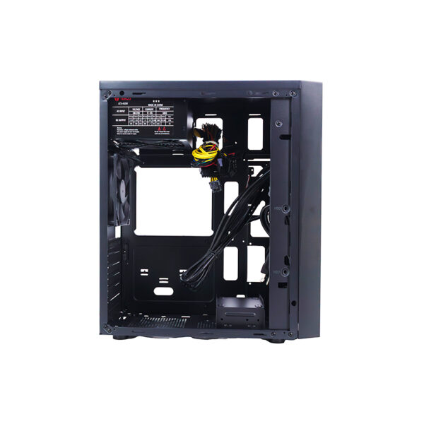 Case gamer TEROS TE-1319G, Mid Tower, 450W, USB 3.0 / 2.0, audio, negro - Imagen 2