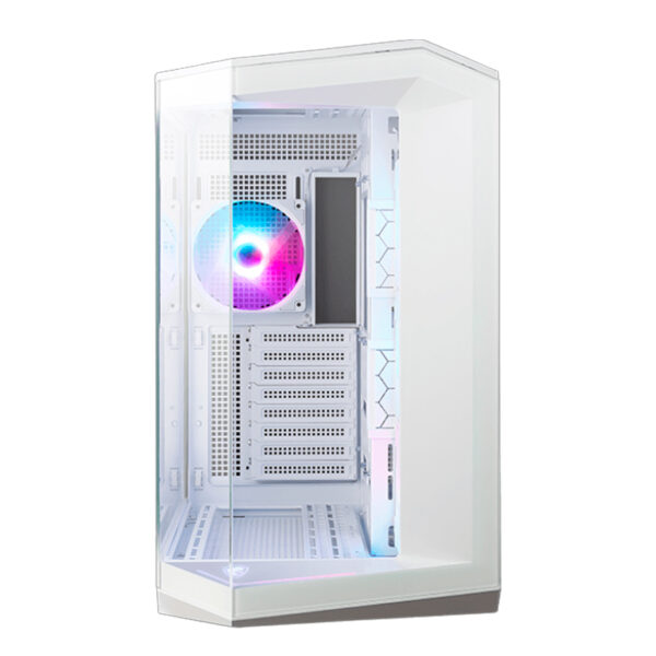 Case MSI MAG PANO 100R PZ WHITE, mini-ITX, Micro-ATX, ATX, Mid Tower - Imagen 3