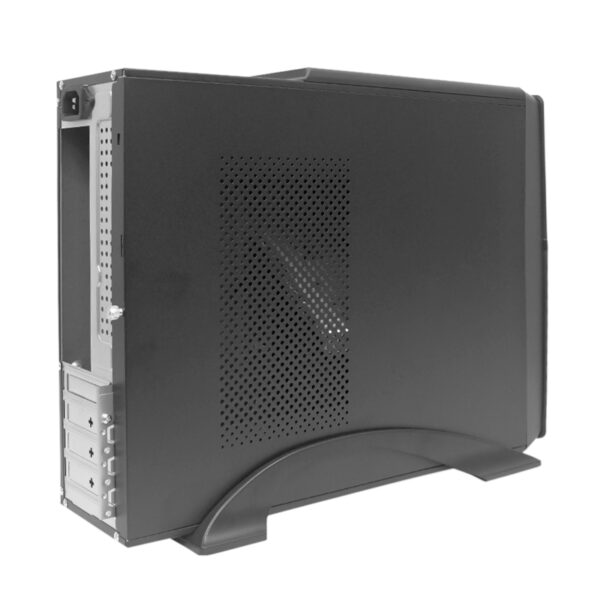 Case TEROS TE-1039S, Slim, 250 W, USB 3.0 / USB 2.0, audio HD, DVD, negro - Imagen 2