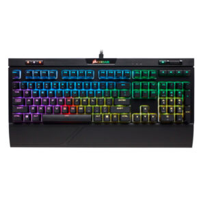 Teclado mecánico para juego Corsair STRAFE RGB MK.2 CHERRY MX Red (SP), USB 2.0