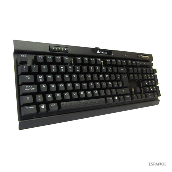 Teclado Corsair K70 RGB , mecánico, Multimedia, USB, retroiluminado. - Imagen 2