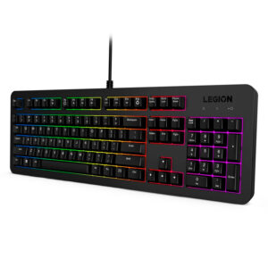 Teclado gamer Lenovo Legion KB310 RGB con cable USB 2.0