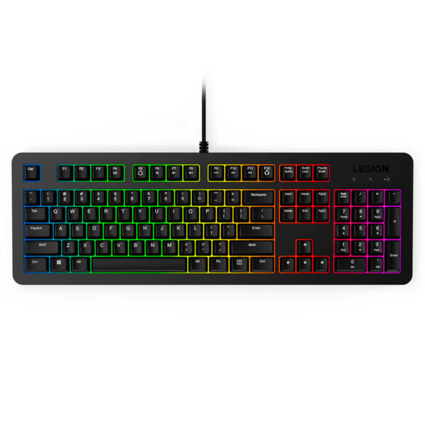 Teclado gamer Lenovo Legion KB310 RGB con cable USB 2.0 - Imagen 3