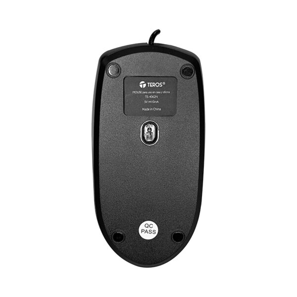 Kit teclado y mouse TEROS TE-4062N, USB, acabado elegante, negro, español / óptico - Imagen 2