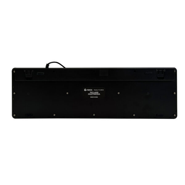 Teclado lavable TEROS TE-4065N, IPX7, USB, negro - Imagen 7