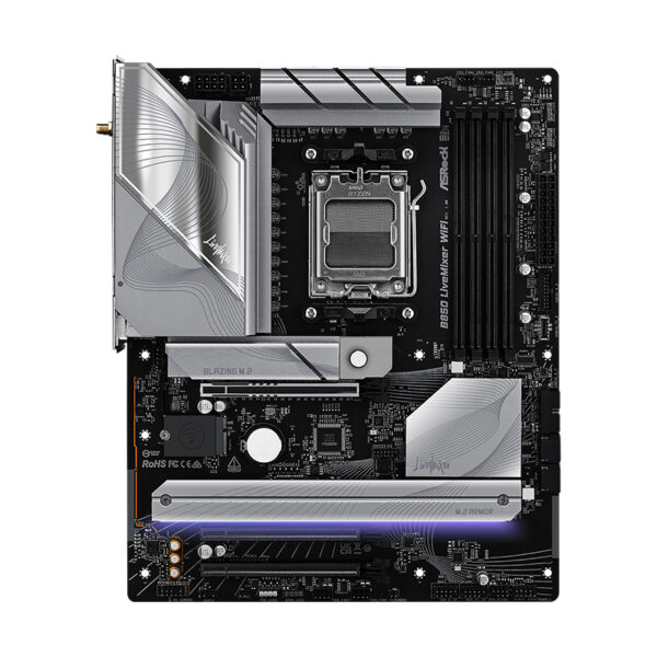 Motherboard ASROCK B850 LiveMixer WiFi, Chipset AMD B850, Socket AMD AM5, ATX