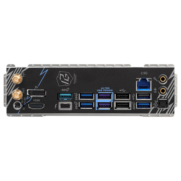 Motherboard ASROCK B860 Lightning WiFi, Chipset Intel B860, LGA 1851, HDMI, DP, ATX - Imagen 2