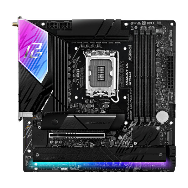 Motherboard ASROCK B860M Lightning WiFi, Chipset Intel B860, LGA 1851, HDMI, DP, ATX