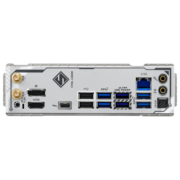 Motherboard ASROCK B860M Steel Legend WiFi, Chipset Intel B860, LGA 1851, HDMI, DP, ATX - Imagen 2