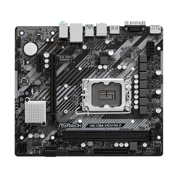 Motherboard ASROCKH610M-HDV/M.2 R2.0, Chipset Intel H610, LGA1700, mATX