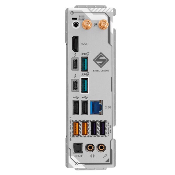 Motherboard ASROCK Z890 Steel Legend WiFi, Chipset Intel Z890, LGA 1851, HDMI, ATX - Imagen 2