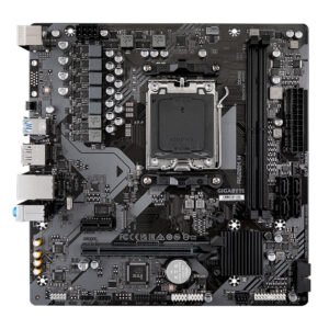 Motherboard Gigabyte A620M H (rev. 1.0) Chipset AMD A620, Socket AM5, Micro ATX