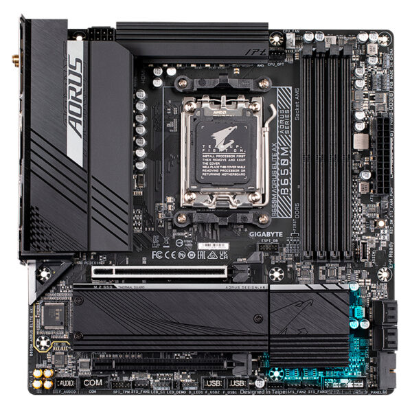 Motherboard Gigabyte B650M AORUS ELITE AX, Chipset AMD B650, Socket AMD AM5, mATX