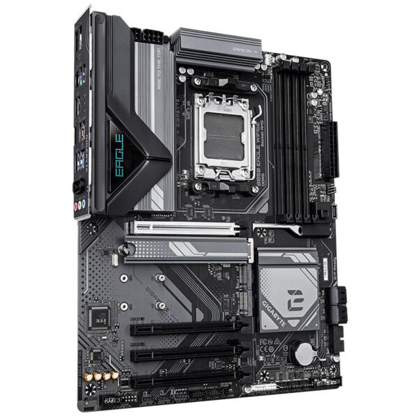 Motherboard GIGABYTE B850 EAGLE WIFI6E, Chipset AMD B850, Socket AMD AM5, ATX - Imagen 3