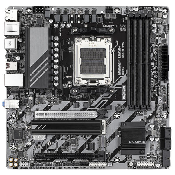 Motherboard GIGABYTE B850M DS3H, Chipset AMD B850, Socket AMD AM5, mATX