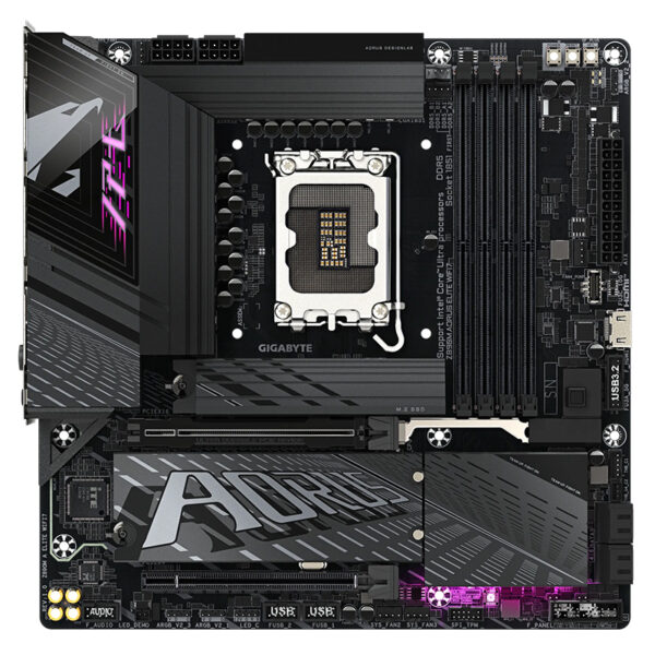 Motherboard GIGABYTE Z890M AORUS ELITE WIFI7, Chipset Intel Z890, LGA 1851, mATX