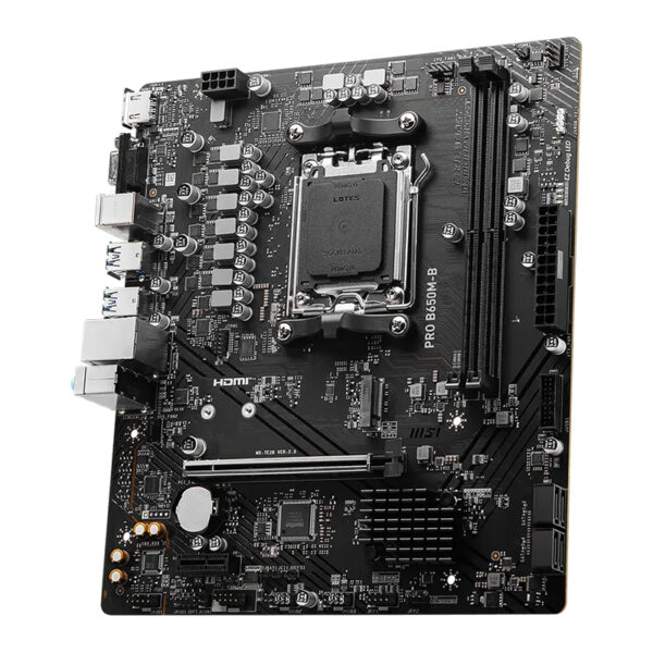 Motherboard MSI PRO B650M-B, Chipset AMD B650, Socket AMD AM5, mATX - Imagen 4