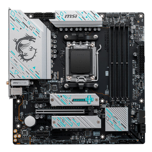 Motherboard MSI B650M GAMING PLUS WIFI, Chipset AMD B650, Socket AMD AM5, mATX