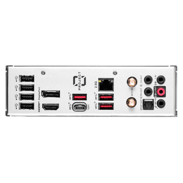 Motherboard MSI B760M PROJECT ZERO, Chipset Intel B760, LGA1700, HDMI, DP, ATX - Imagen 2