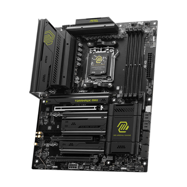 Motherboard MSI MAG B850 TOMAHAWK MAX WIFI, Chipset AMD B850, Socket AMD AM5, ATX - Imagen 4