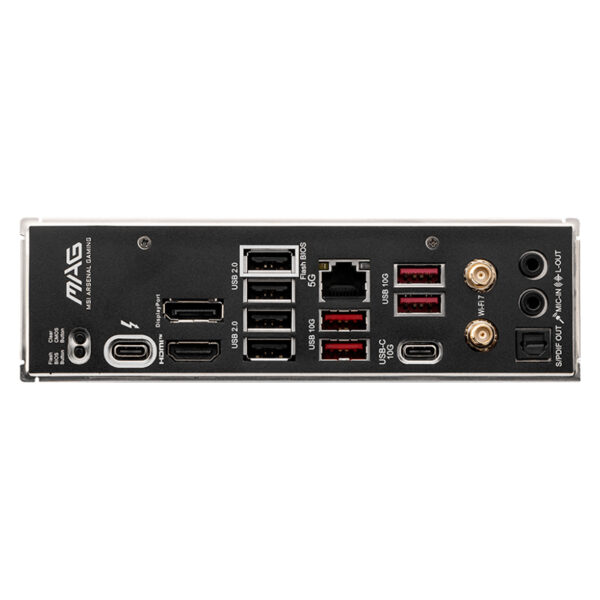 Motherboard MSI MAG B860 TOMAHAWK WIFI, Chipset Intel B860, LGA 1851, HDMI, DP, ATX - Imagen 2