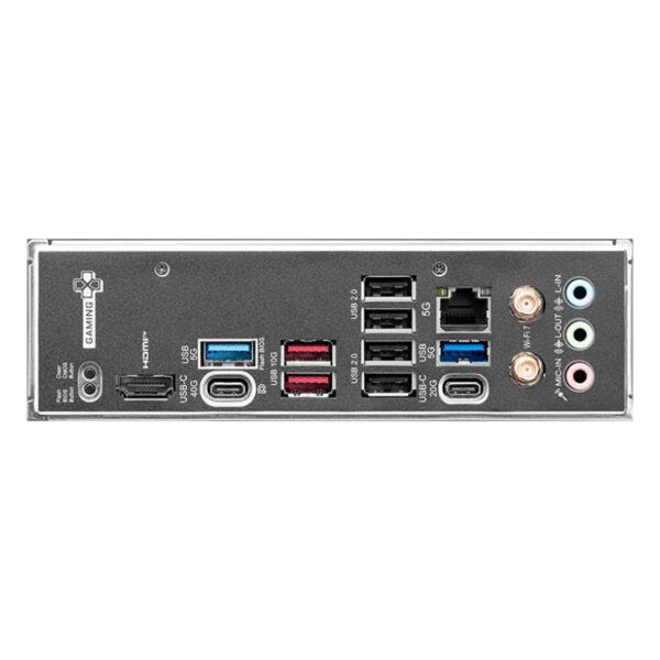 Motherboard MSI X870 GAMING PLUS WIFI, Chipset AMD X870, Socket AMD AM5, ATX - Imagen 2