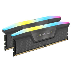 Memoria Corsair Vengeance RGB 32GB (2 x 16GB), DDR5-5200MHz, CL40, 1.25V