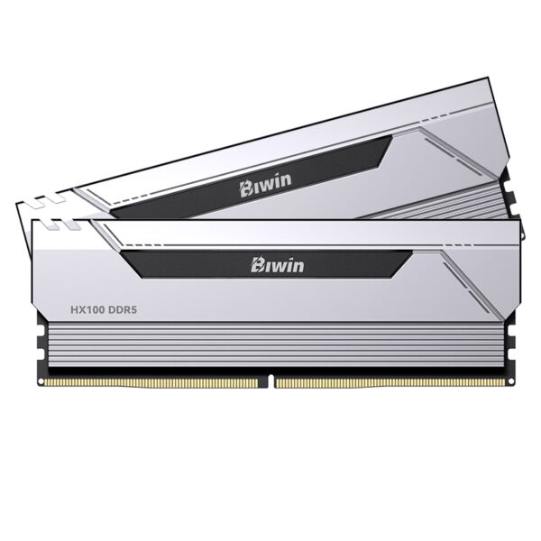Memoria Biwin HX100 32GB DDR5-6000MHz (2x16GB), CL34, 1.1V, 1Rx8, Color Plata - Imagen 2